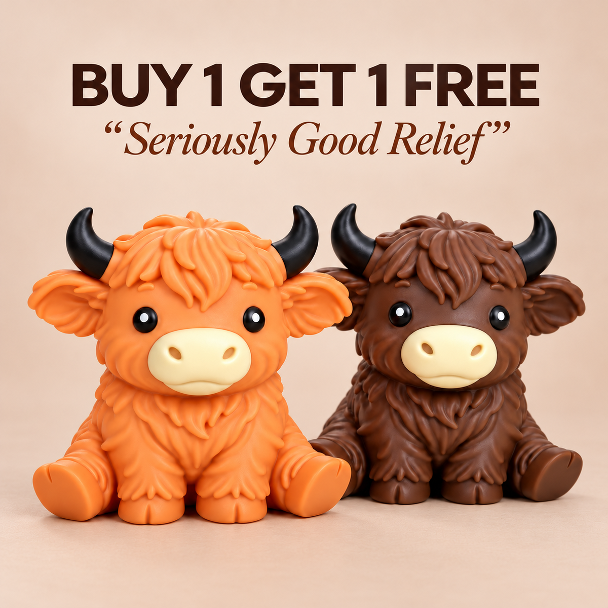 Moochi Highland Cow Squishy